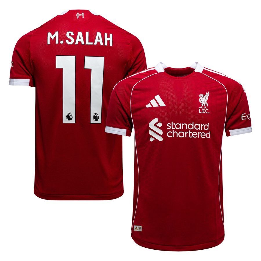 Liverpool Home Shirt 2025/26 Authentic M.SALAH 11 - Men's-SoccerKits Hub | Buy Soccer Jerseys Online